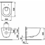 Laufen H8669530000001 – Zboží Dáma