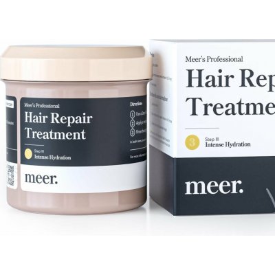 meer. Krok 3 Intenzivní hydratace maska pro poškozené vlasy 500ml – Zboží Dáma