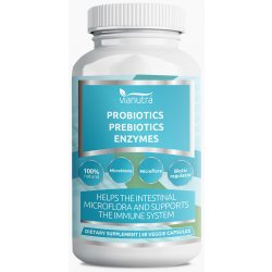 Vianutra Probiotics Prebiotics Enzymes 60 kapslí