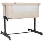 Quax Béžová postýlka Side by Side 95 x 73 cm – Sleviste.cz