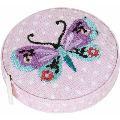 Svinovací metr s výšivkou Motýl 150 Cm – Zboží Dáma