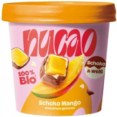 Nucao Bio mango ve světlé a kakaové polevě 120g, – Hledejceny.cz