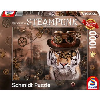Schmidt Steampunk: Tygr 1000 dílků od 274 Kč - Heureka.cz