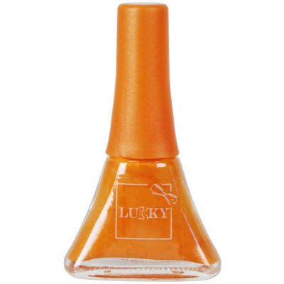 EP line Lukky Lak na nehty Lollipopz dětský Oranžový slupovací 5,5ml na kartě t11173