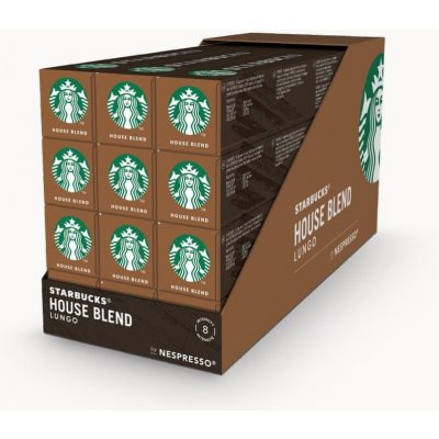Starbucks Kávové kapsle Nespresso House Blend medium 12 x 10 ks