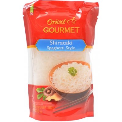 Orient Gourmet Shirataki špagety 270 g – Zbozi.Blesk.cz