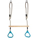 2Kids Toys Gymnastické kruhy s hrazdou Tyrkysové – Sleviste.cz