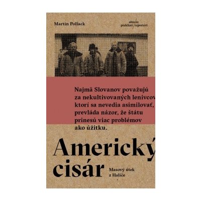 Americký cisár - Martin Pollack – Sleviste.cz