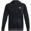 Pánská mikina Under Armour ESSENTIAL FLC NOVELTY HD černá 1381214-001