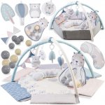 MoMi PASTEL 3v1 vzdělávací podložka pro děti ohrádka – Zbozi.Blesk.cz