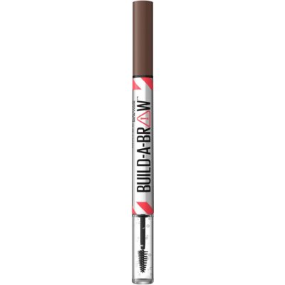 Maybelline Build-A-Brow tužka na obočí a fixační gel 2v1 257 Medium Brown 1,4 g – Zboží Dáma