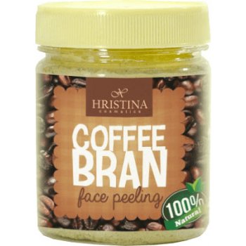 Hristina přírodní peeling z kávových zrníček 200 ml