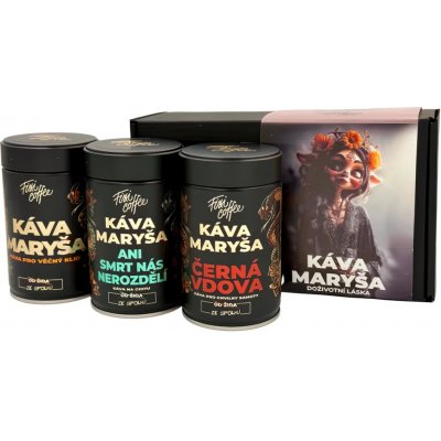 Fixi Coffee V trojce a podruhé degustační sada zrnková 3 x 150 g – Hledejceny.cz