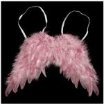 Autronic Andělská křídla z peří růžová AK1907-PINK – Hledejceny.cz