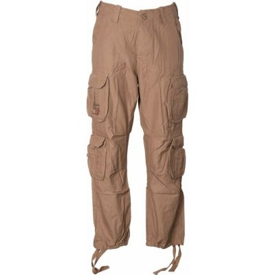 Kalhoty Airborne Vintage béžové – Zboží Dáma