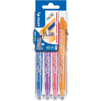 Sada Set2Go 4 kusy Roller FriXion Ball, 0.7, (M) stredné, new colors - PILOT – Hledejceny.cz