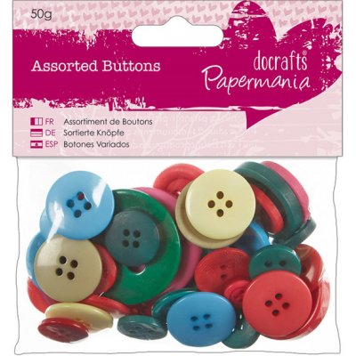 WEST DESIGN Knofliky mix (50g) Brights FOTO pouze ilustrační – Sleviste.cz