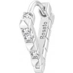 Rosato Moderní stříbrná single náušnice Cubica RZCU61 – Sleviste.cz