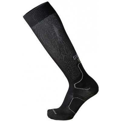 Mico LightWeight Oxi-Jet Compression Natural merino ski socks nero