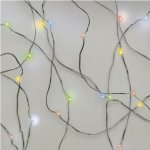 Emos D3AM04 LED vánoční nano řetěz 1,9 m 2x AA vnitřní multicolor časovač – Hledejceny.cz