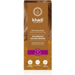 Khadi rostlinná barva na vlasy Henna ZLATÁ HNĚDÁ 100 g – Hledejceny.cz