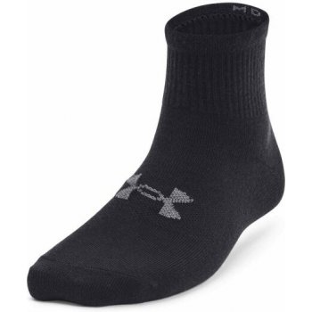 Under Armour ESSENTIAL 3PK QTR K černé 1373091 001