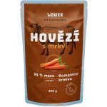 Louie Adult Hovězí s mrkví 300 g – Sleviste.cz