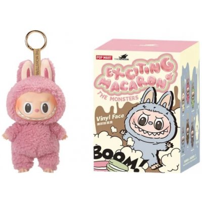 Přívěsek na klíče Labubu růžový Lychee Berry V1 Exciting Macaron edition – Zboží Dáma