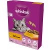 Granule pro kočky Whiskas Adult kompletní krmivo s lahodným kuřecím masem 6 x 0,3 kg