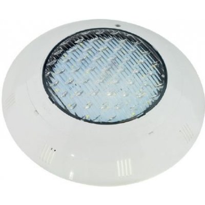 Diolamp LED přisazené svítidlo do bazénu 25W/12V AC-DC/3000K/RGB/90°/IP68/IK09, kruhové bílé – Sleviste.cz