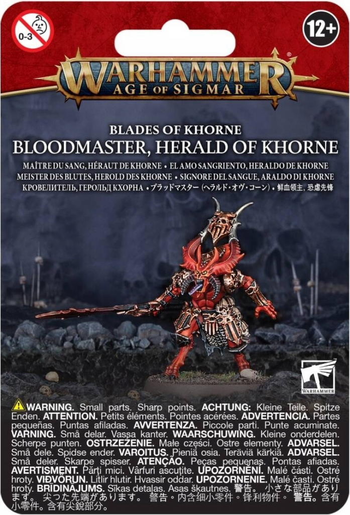 GW Warhammer Age of Sigmar Bloodmaster Herald of Khorne