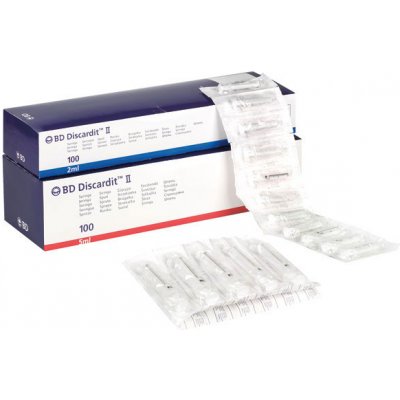 BD Discardit Stříkačka 20 ml luer slip 80 ks 12 bal/kart – Sleviste.cz