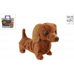 Mikro Trading Take Me Home jezevčík plyšový 19 cm na baterie se zvukem – Hledejceny.cz