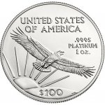 The United States Mint platinová mince American Eagle 1 oz – Zboží Mobilmania