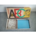 Retro naučná hra Skládací abeceda Velká písmena Chemoplast – Zboží Mobilmania
