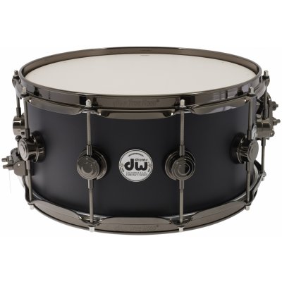 DW 14" x 6,5" Collector´s Satin Oil Matte Black/Black Nickel