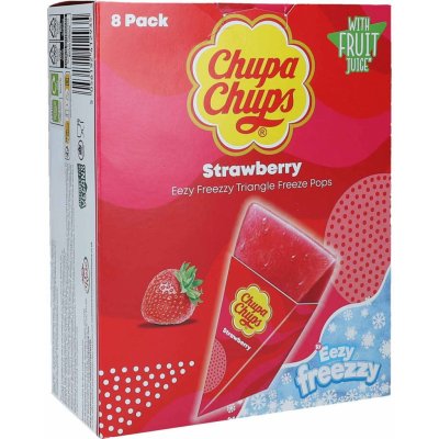 Chupa Chups Freeze Strawberry 8 x 62 ml – Zboží Dáma