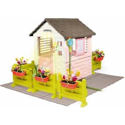 Smoby Domeček Corolle Playhouse na podlaze se zahrádkou a sprchou – Zbozi.Blesk.cz