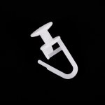 Takoy Háček na záclony plastový bílý hříbek do lišty – Zbozi.Blesk.cz