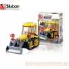 Stavebnice Sluban Sluban B0377D Town Stavitelé Small Bulldozer 132 ks