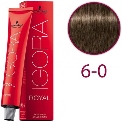 Schwarzkopf Igora Royal 6-0 Colorists's Color Creme 60 ml – Zboží Dáma
