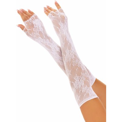 Leg Avenue Wrist Length Satin Gloves 2B White – Zboží Mobilmania