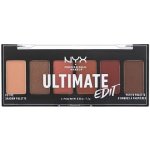 NYX Professional Makeup paletka očních stínů Ultimate Edit Warm Neutrals 7,2 g – Hledejceny.cz