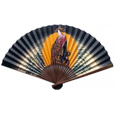 Japonský vějíř Beauty and the Full Moon – Zboží Živě