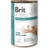 Konzerva pro psy Brit Veterinary Diet Dog Gluten & Grain free Sterilised Tuna with Lamb 400 g