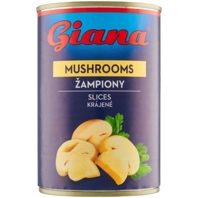Giana žampiony krájené 425 ml – Sleviste.cz