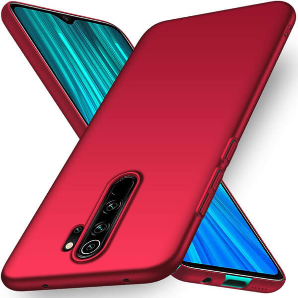 Pouzdro SES Ochranné plastové Xiaomi Redmi Note 8 Pro - červené