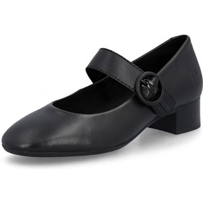 Rieker elegantní lodičky 43455-00 pro širší chodidol komfortní kůže a stabilní krok – Zboží Dáma