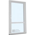 KNIPPING Plastové balkonové dveře - 70 AD OS s příčkou bílá pravé 90 x 200 cm – Zboží Mobilmania