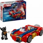 LEGO® Super Heroes 76336 Spider-Man a auto vs. venomizovaný Wolverine – Sleviste.cz